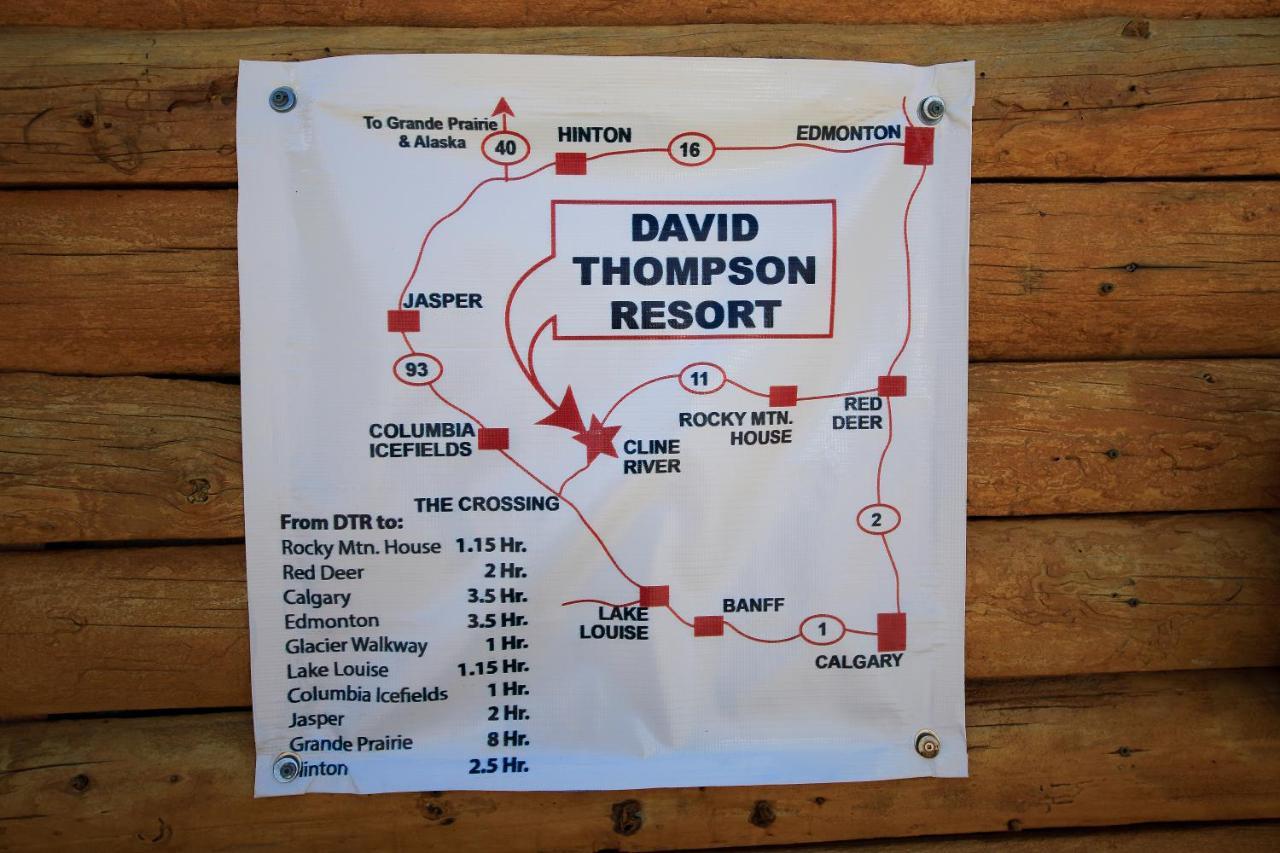 David Thompson Resort Cline River 外观 照片